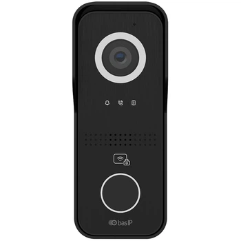 Виклична IP-відеопанель Bas-IP AV-06M black з Wi-Fi