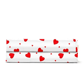 Простынь ранфорс Cosas RUBY HEARTS 220х240 см (4822052400562)