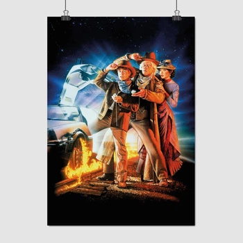 Постер Назад в будущее Ⅲ, Back to the future Ⅲ, A3 42×30 см (id3718)