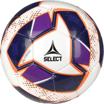Мяч футбольный Select FB Classic v24 бело-фиолетовый Унисекс 5