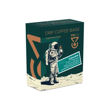 Дріп-кава YOCO Colombia Popayan Decaf 5 шт