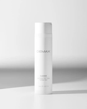 Гель-тоник Demax professional для всех типов кожи с гиалуроновой кислотой увлажняет насыщает кожу влагой 250мл