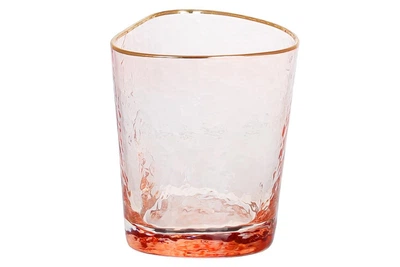 Стакан с золотым кантом Diva Pink 350 мл 579-251