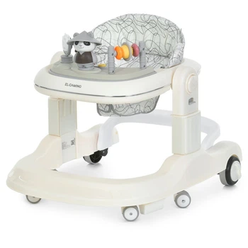 Детские Ходунки El Camino ME 1200 URSA White, музыка, свет