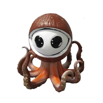 Детская игровая фигурка Brain Rot Octopus итальянский мем 7 см (1000-ZB-1698)