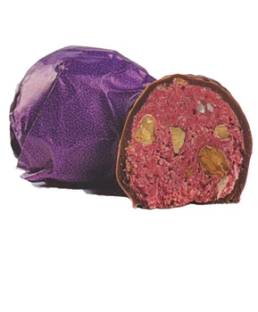 Дубайская конфета Lux Choco #3122 (миндаль, тесто катаифи и клубника) 1шт 39г