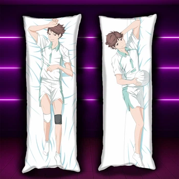 Подушка VIVA Дакімакура Волейбол!! Тору Ойкава Haikyuu!! Oikawa Tooru 150х50см з наволочкою двостороння ( 01600521 )