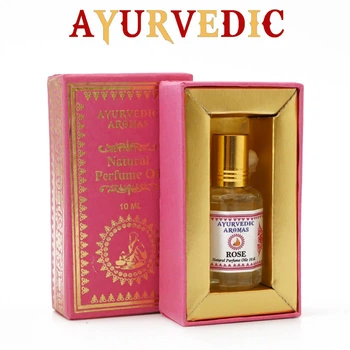 Парфюмерное масло Роза Ayurvedic Rose 10 мл Натуральное индийское ароматическое масло для тела