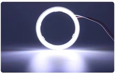 LED кольцо Аvtoaks «Ангельские глазки» 64 мм | 12–24V | Canbus | ~7000K белый свет