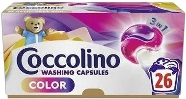 Kapsułki do prania Coccolino 3in1 do tkanin kolorowych 26 szt (8720181512865)