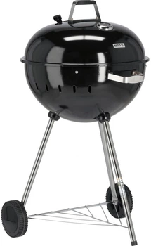 Grill węglowy YATO YG-20300 okrągły 54 cm Czarny (5906083117183)
