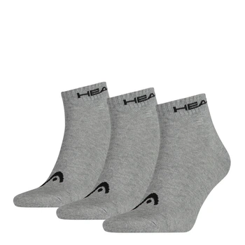 Носки Head QUARTER 3PPK UNISEX серый Унисекс 35-38