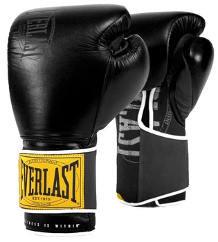 Боксерские перчатки Everlast 1910 CLASSIC TRAINING GLOVE черный Уни 12 унций