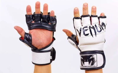 Перчатки для смешанных единоборств MMA FLEX VENUM UNDISPUTED VL-5790-W размер L