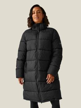 Куртка зимняя длинная женская Regatta Women'sMottere RWN300-800 M Черная (5063019789170)