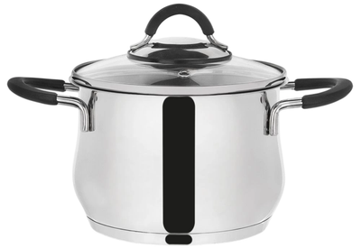 Garnek Orion Dalie z pokrywką ze stali nierdzewnej 2.4 l (8592381165710)