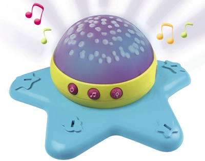 Музыкальный мобиль-проектор Smoby Toys Cotoons Звезда 2 в 1 (110116) (3032161101163)