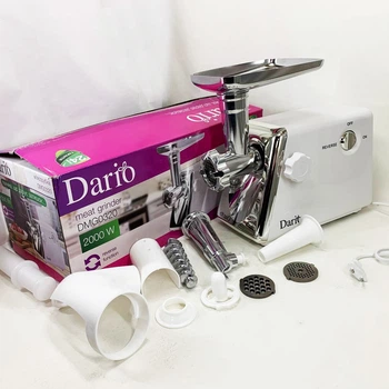 М'ясорубка електрична 2000 Вт Dario DMG0320 White