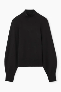 Джемпер жіночий COS batwing-sleeve merino wool jumper 1214495003 M Чорний