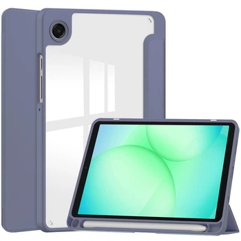 Чехол Clear Acrylic Xiaomi Redmi Pad 2 9.7" (2026) с местом для стилуса Фиолетовый