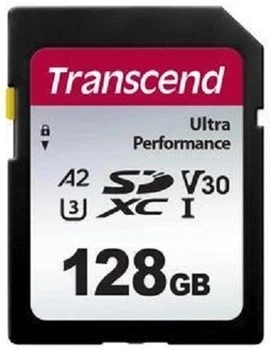 Карта пам'яті Transcend SD 128GB C10 UHS-I U3 A2 R160/W90MB/s 4K (647815)