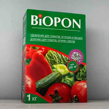 Добриво BIOPON для томатів, огірків та овочів 1кг