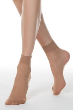 Шкарпетки, 20 den, 2 штуки Conte Elegant 36-39 Натуральний (natural) (130671)