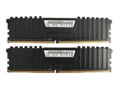 Комплект оперативной памяти Corsair Vengeance LPX DDR4 16Gb (2*8Gb) 3200MHz PC4-25600 (CMK16GX4M2B3200C16) 14717 Б/У
