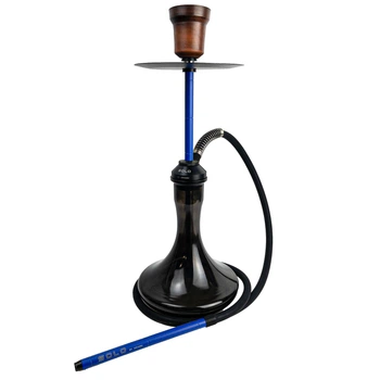 Кальян Gramm Hookah Solo Blue (Craft Black)