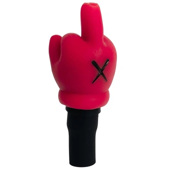 Персональный мундштук для кальяна Vibe Hookah FCK Red