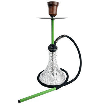 Кальян Gramm Hookah Solo Green (Crystal Clear)