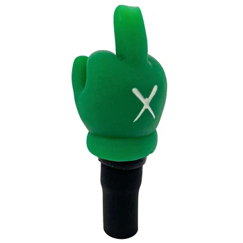 Персональный мундштук для кальяна Vibe Hookah FCK Green