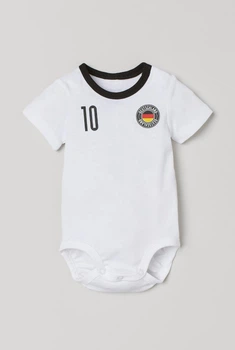 Дитяче боді для хлопчика H&M 92 см Білий (0603B)