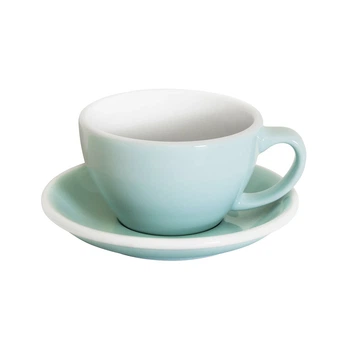 Чашка с блюдцем Loveramics EGG 300мл River Blue