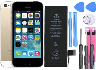 Аккумулятор iPhone 5S Батарея для iPhone (в упаковке) + набор инструментов в подарок PAVLYSH (PT-49)