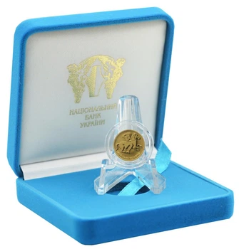 Монета Украина 2 гривны 2005 Золото Proof Скифское золото - Всадник (Au 999.9, 1,24 грамм) Без сертификата