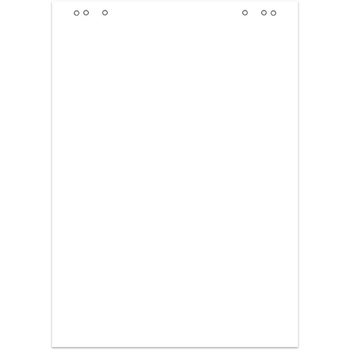 Блок паперу для фліпчартів 64×90 см білий(RT_2CB941305227)