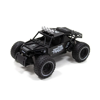 Автомобиль на радиоуправлении Sulong Toys Off-road Crawler Race 1:14 с независимой подвеской и металлическим корпусом Матовый черный