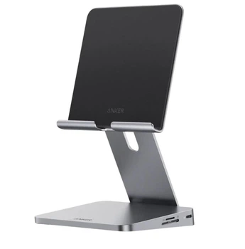Подставка-адаптер для планшета Anker 551 USB-C Hub 8 в 1 – Grey (WSCP9TAOVK)