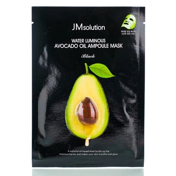 Поживна маска з авокадо JMsolution Water Luminous Avocado Oil Ampoule Mask (35 мл)