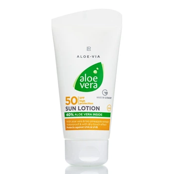 Солнцезащитный лосьон с алое вера LR SPF 50 Aloe Vera 75 мл