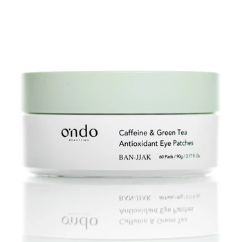 Гидрогелевые антиоксидантные патчи для кожи вокруг глаз Ondo Beauty 36.5 Caffeine & Green Tea Antioxidant Eye Patches 60 шт