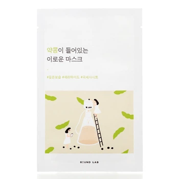 Питательная тканевая маска с экстрактом черных соевых бобов ROUND LAB Soybean Nourishing Mask Sheet 27 мл