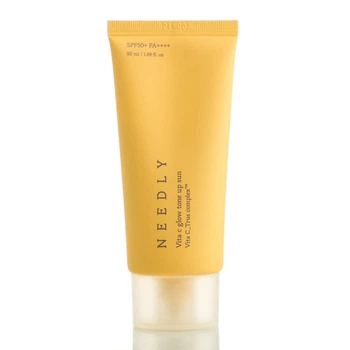 Солнцезащитный крем с эффектом осветления и сияния Needly Vita C Glow Tone Up Sun SPF 50+ PA++++ 50 мл