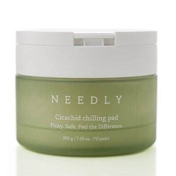 Успокаивающие пэды с центеллой Needly Cicachid Chilling Pad 70 шт