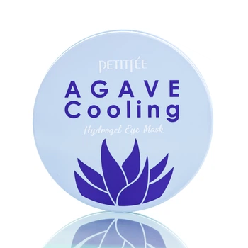 Гидрогелевые патчи с экстрактом агавы Petitfee Agave Cooling Hydrogel Eye Mask 60 шт
