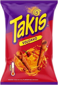 Снеки Takis Hot Chili Cheese Tortilla Chips 100 г