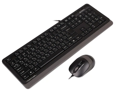 Комплект (клавиатура, мышь) A4Tech F1010 Black/Grey (F1010 (Grey))