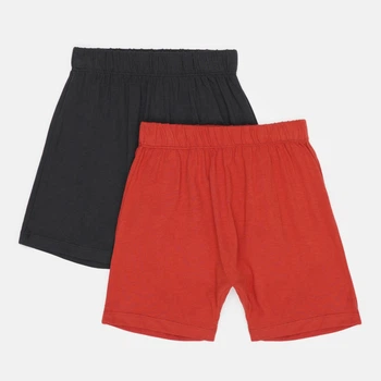 Шорти для сну (2шт) H&M 104см сірий, теракотовий 3101142881