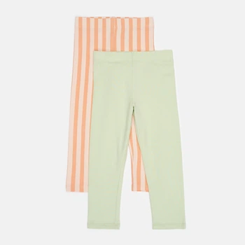 Леггинсы H&M 122см оранжево зеленый 310922921